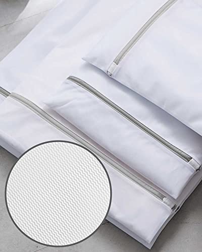 Lingerie bags for laundry(3Pcs,24 X 24inch),large mesh laundry bags,Delicates Bags for Washing Machine