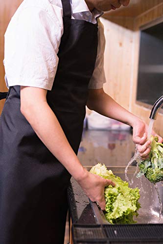 Waterproof Apron for Men and Women - Black - color: Black-1