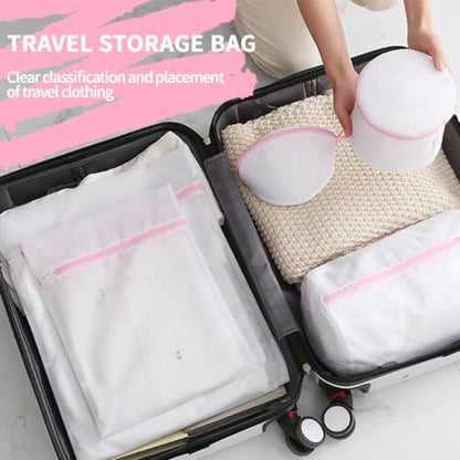 Extra Large Mesh Laundry Bags Washing Bag 2Pack Delicates Bag and Zipper Laundry Bag Jumbo for Washing Machine Large Mesh Bags for Blankets, Bedding, Coats, Toys (2PCS-XXXL) - size: XX-Large