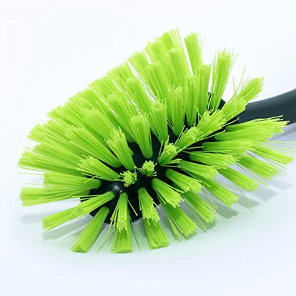 Pine-Sol Scrub Brush Set - Long Handle Cleaning Brushes with Heavy Duty Bristles and Comfort Grip - Scrubbers for Kitchen, Household, and Dishwashing, 2 Piece Set (Pack of 12) - size: 2 Piece Set (Pack of 12)