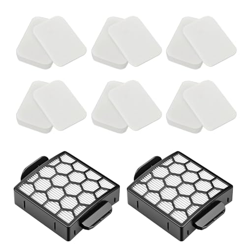 2 Pack ZU60 Filter Replacement Kit for Shark Navigator Zero-M Self-Cleaning