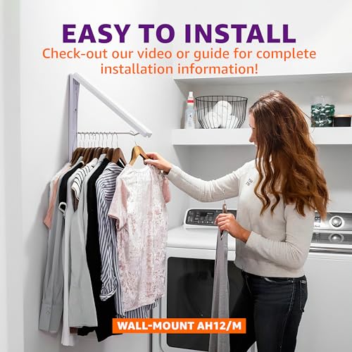 InstaHanger Collapsible Wall & Over Door Drying Rack (Bracket Included) - size: 1 Pack with Over the Door Bracket