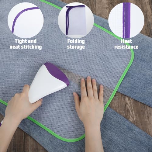 4 Pack Ironing Cloth to Protect Clothes, 40x60cm Pressing Cloth for Ironing
