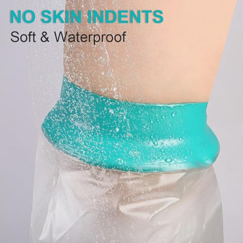 Waterproof Cast Covers for Shower Leg, Adult Cast Protector Bag - color: Leg, size: 1PK