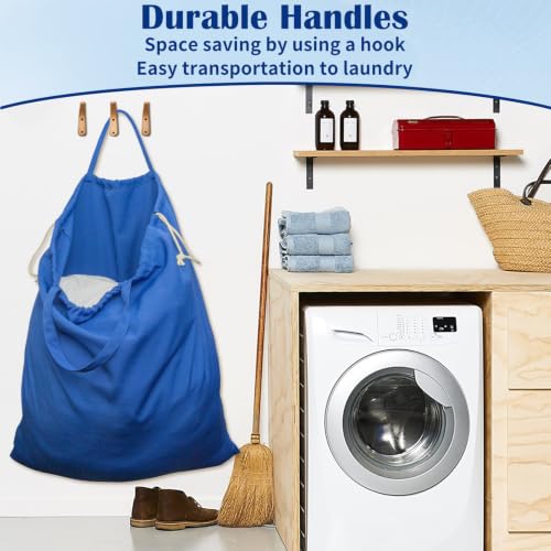 Thick Laundry Bag 33"Wx 35"H,Extra Large Heavy Duty Hamper Liner, XL Blue - color: Blue,1pc XL, size: XL 33"W x 35"H┃1 Pack