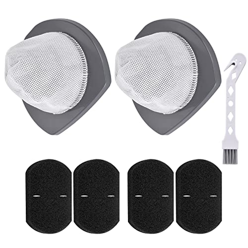 2033 Filter for Bissell Featherweight Stick Lightweight Bagless Vacuum - size: 2 mesh filters+ 4 foam filters