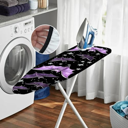 Nuxovilar Purple Bat Star Ironing Board Cover 15x54 Polyester - color: Yye01855