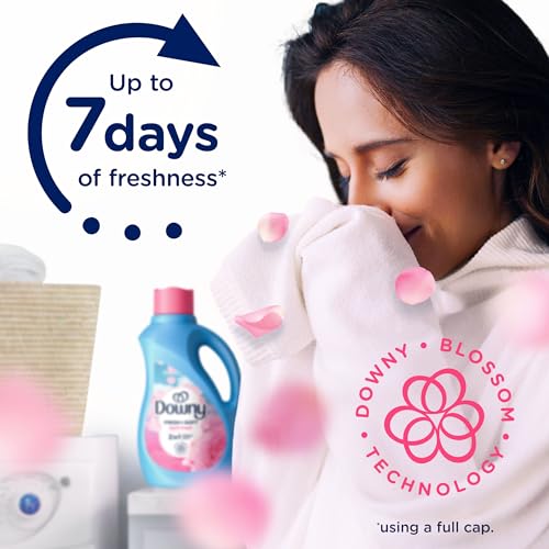 Downy Liquid Fabric Softener, April Fresh 2-in-1 Fresh & Soft, 140 Fl Oz, 190 Loads, Fabric Conditioner For Freshness And Softness - size: 140 Fl Oz (Pack of 1)