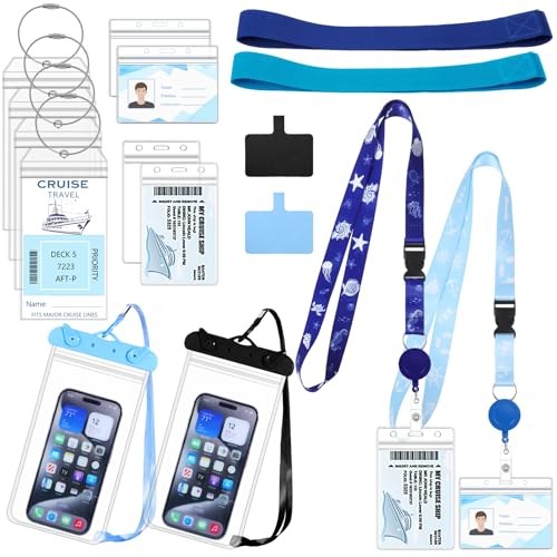 Cruise Essentials Set, 10-Piece Travel Accessories Kit for Cruise - style: Style 1
