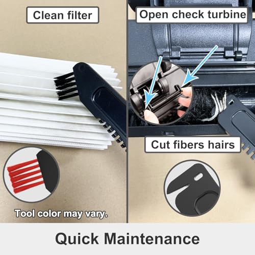 Turbo Brush Compatible with Miele C1 C2 C3 CX1 Vacuum Cleaners, Air Driven Floorhead for Low to Medium Pile Carpets Rugs Stairs and Hard Floors
