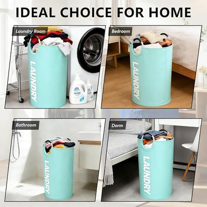 A Large 90 Liter Laundry,Blue - color: Blue