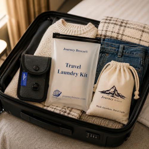 Travel Clothesline – Lightweight Portable Clothesline for Hotels, Cruises & Camping – Compact No-Pin Drying Line for Travel, Outdoors & Small Spaces