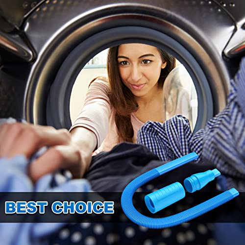 PetOde Dryer Vent Cleaner Kit – Dryer Vent Vacuum Hose Attachment Blue - color: Blue