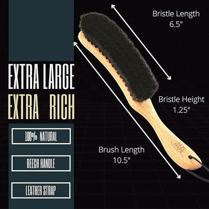 Hat Brush Clothes Brush for Suits Lint Brush Felt Cowboy Hat Cleaner Suit Brush Laundress Lint Roller Wool Cashmere Velvet Furniture Pet Hair Cleaning Kit 100% Horsehair Bristle - 20 Pack - size: 20 Pack