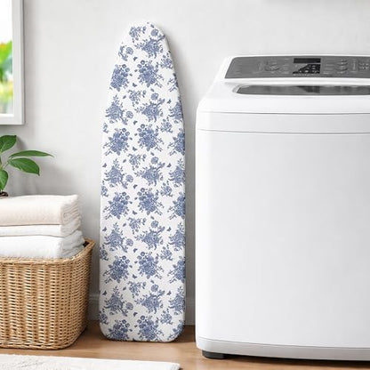 Ironing Board Covers and Pad 54x15 Scorch and Stain Resistant Ironing Pad - color: Flowers