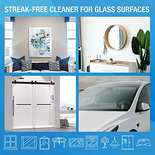 MiracleWipes for Glass, Disposable and Streak Free Cleaning Wipes for Mirrors, Windows, Kitchen, Home, and Auto- 30 Count - size: 30 Count (Pack of 1)