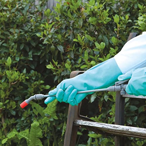 SHOWA 730 Chemical Resistant Glove, 15-mil Nitrile, X-Small, 12-Pack - size: X-Small, style: 12-pack
