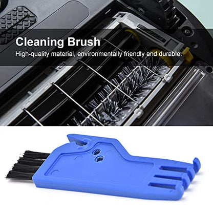 Sweeping Robot Handheld Vacuum Sweeper Parts, ABS Vacuum Brush Cleaning Tool, Blue Vacuum Roller Tool Cleaning Brush Replacement for Xiaomi, Shark, Dreame, Eufy, 1Pcs - color: Blue