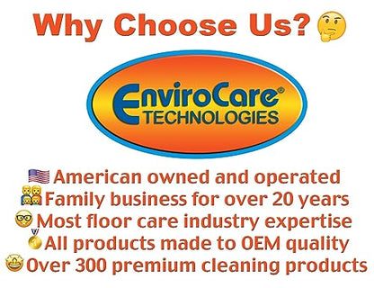 EnviroCare Replacement Micro Filtration Vacuum Bags Designed to Fit Sharp PU-2 Uprights 6 Pack