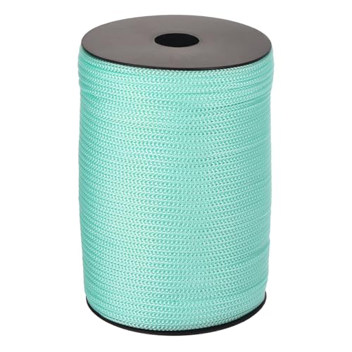 MECCANIXITY 5/32 Inch Braided Polypropylene Rope 328ft Black-Blue - color: Black-blue, size: 5/32 Inch