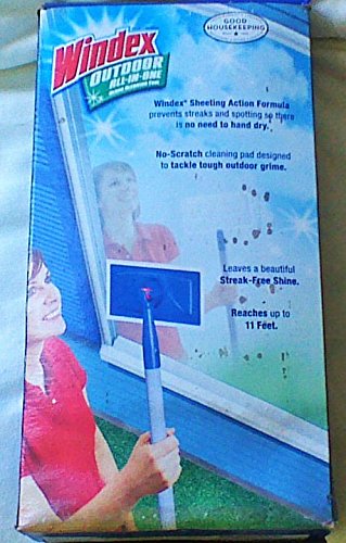 Windex Cleaner Window Outdoor All in One