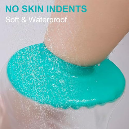 Waterproof Foot Cover for Shower, Adult Shower Boot Cast Bag, 2pk - color: Foot, size: 2PK