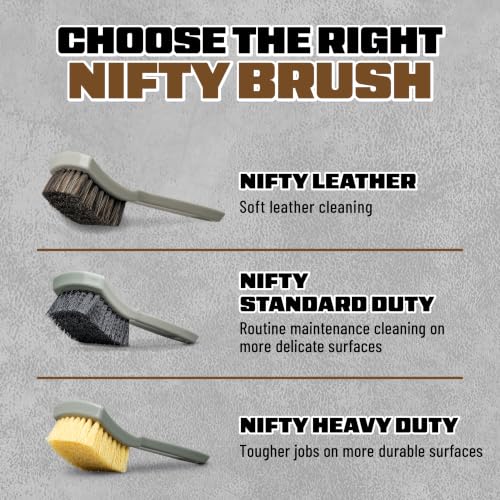 Chemical Guys, Nifty Leather Detailing Brush, Synthetic Horse Hair