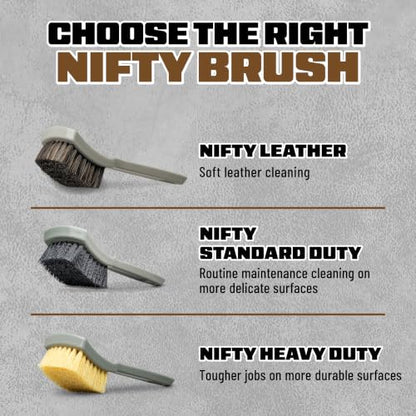 Chemical Guys, Nifty Leather Detailing Brush, Synthetic Horse Hair