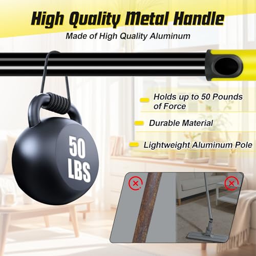 Professional Window Squeegee with 60" Extension Pole for Home