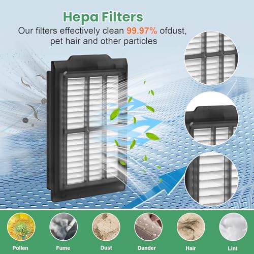 18 Pcs Replacement Parts for iRobot Roomba Plus 405 Combo Robot - size: 18PCS for iRobot 405 Combo