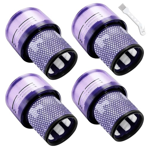 V11 V15 Vacuum Filters Replacement Compatible with Dyson, 4 Pack - size: V11-4Pack