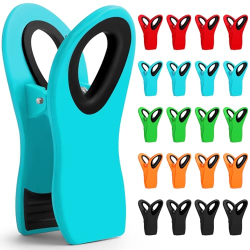JETMORE 20 Pack Chip Clips, Food Clips, Magnetic Bag Clip for Chips, Snack - color: 20 Pack-mr-1
