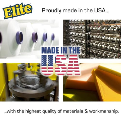 Elite All Purpose Cleaning Pad, 6 Pads (Individually Boxed), Non Scratch, Dish Sponge, Scrubber, Sponges for Kitchen and Household Use, Made in USA