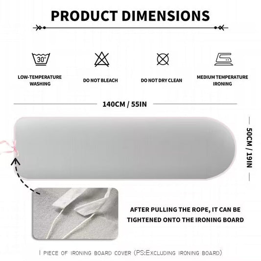 15×54 Inch Drawstring Ironing Board Cover