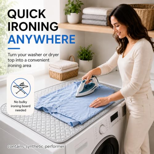 Sukh Magnetic Ironing Mat - Foldable Double Sided Portable Ironing Pad - size: 1Pcs Magnetic Ironing Mat