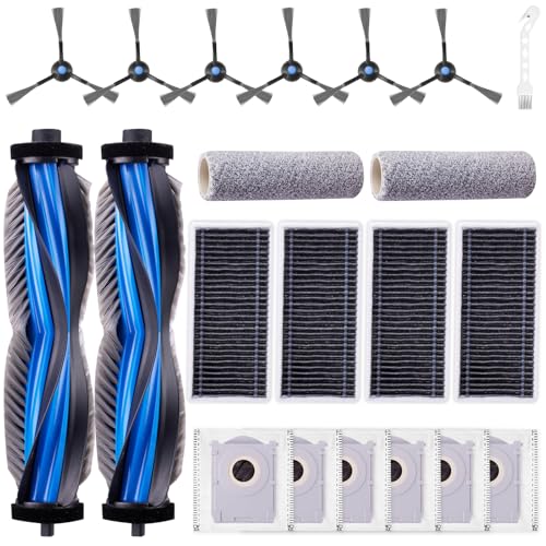 21 Pack Accessories for ECOVACS DEEBOT X8 PRO OMNI / X8 OMNI Robot Vacuum - color: 21 Pack X8 Accessories