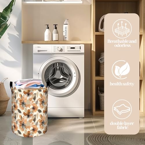 Cute Sloth Tropical Flowers Laundry Basket 19.7"x15.7", Collapsible Dirty Clothes Waterproof Animal Laundry Hamper Organizer Toy Storage Bin for Dorm Nursery Bathroom Decor - style: Sloth04