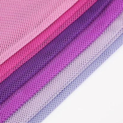 Frienda 6 Pack Mesh Drawstring Bags 11x15 Inch for Toys,Gradient Purple - color: Gradient Purple