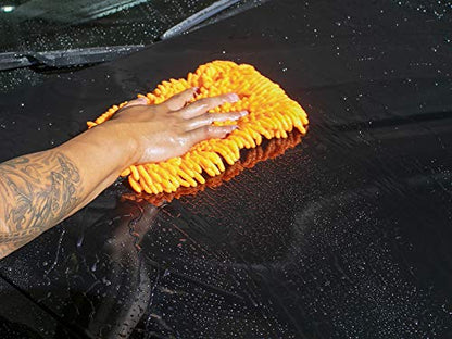 Meguiar's Hybrid Wash Mitt, 1 Mitt - size: Wash Mitt