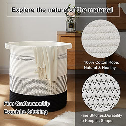 OIAHOMY 80L Laundry Basket Laundry Hamper Nursery Hamper Gradient Dark - color: Gradient Dark, size: 18*18*20in