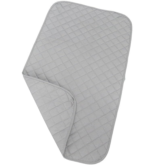 Travel Compact Quilted Laundry Room (4 Bottom Magnets) Ironing Mat Pad 19" X 32"