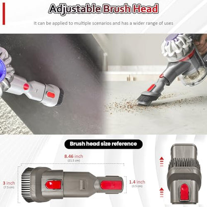 Vacuum Attachments Kit,6-Piece Vacuum Accessories Replacement