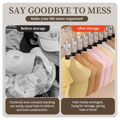 2 Pack Wooden Pants Hangers with 12 Clips, Space Saving Hanging Closet Organizer, Multi-Purpose Hanger for Leggings, Socks, Underwear, Bras, Towels, Closet Storage Solution (Retro) - color: Retro