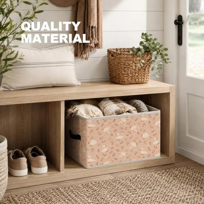 Pink Goose Fabric Storage Basket, Goose Gifts for Women Hampers - color: Color-10