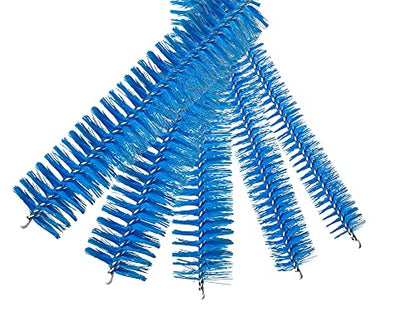 10" Extra Long Tube Brush Set - Large 5 Pack - Blue - color: Blue, size: Large 5 Pack (8mm 12mm 16mm 20mm 24 mm)