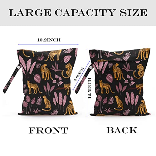 2 Pcs Wet Bag, Wet Dry Bag, Wet Bag for Swimsuit, Travel, Beach, Pool, Diapers, Dirty Yoga Gym Clothes, Toiletries, Makeup Bag, Banana Fruit Decor Banana Lover Gift for Women s. - color: multicolour241