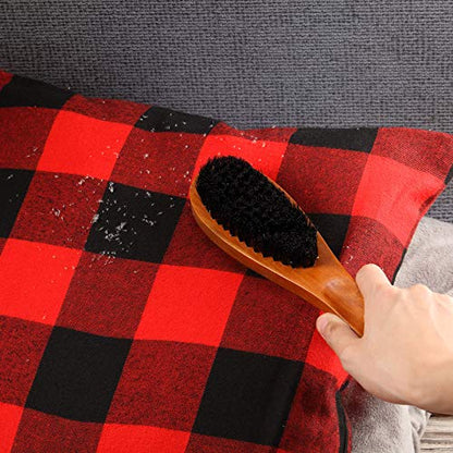 2 Pieces 3 in 1 Lint Cloth Brush Double Sided Garment Brush Lint Remover