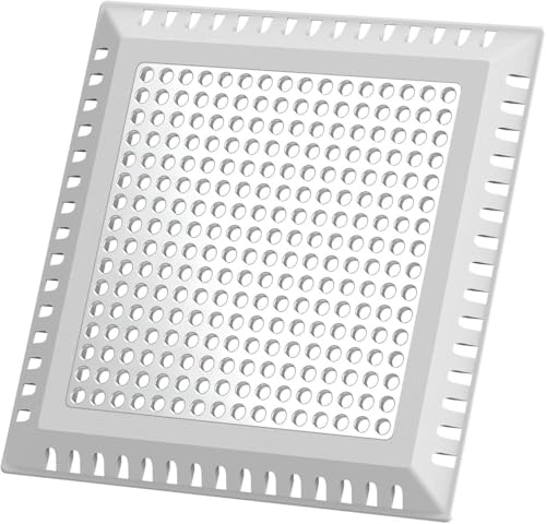 Aojuxix Shower Drain Hair Catcher/Drain Strainer/Shower Drain Cover - color: Gray, size: 4 inch