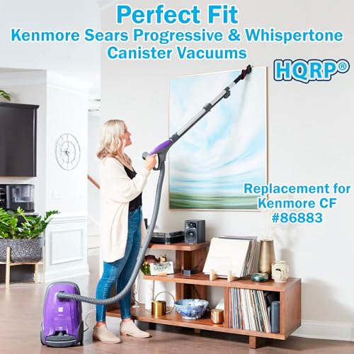 HQRP 4-Pack Foam Filter compatible with Kenmore Progressive & Whispertone CF-1 86883 86880, Panasonic MCV9568, for 116.21714, 21514, 21614, 23613 Canister Vacuum Cleaners
