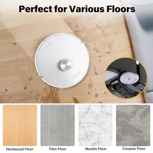 Mop Pads Refills for Roborock S8 MaxV/S8 Max Ultra Robot Vacuum, 10 Pack - style: S8 MOP 8